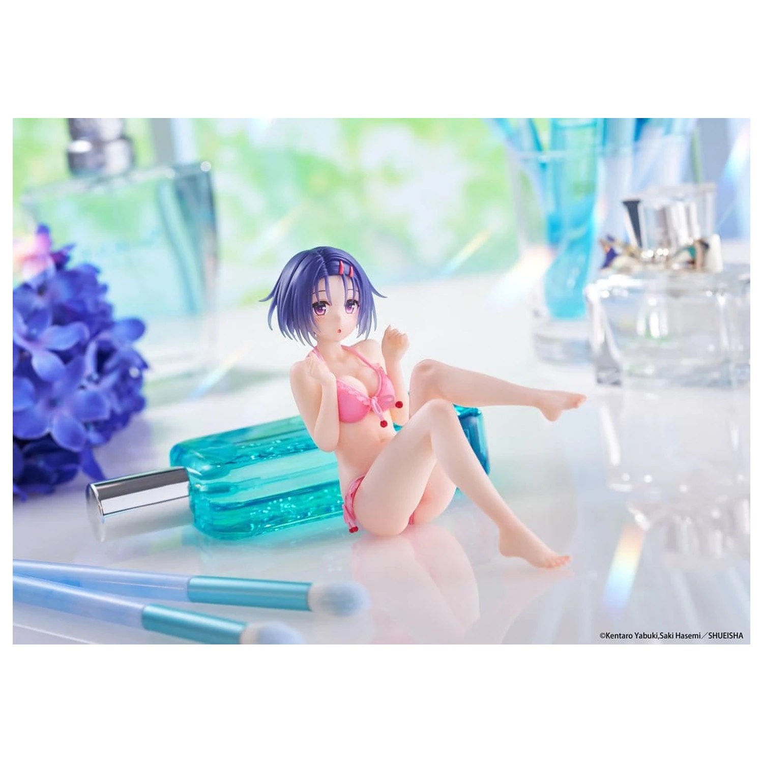 To Love-Ru Darkness Aqua Float Girls Haruna Sairenji PVC figura 10 cm termékfotó
