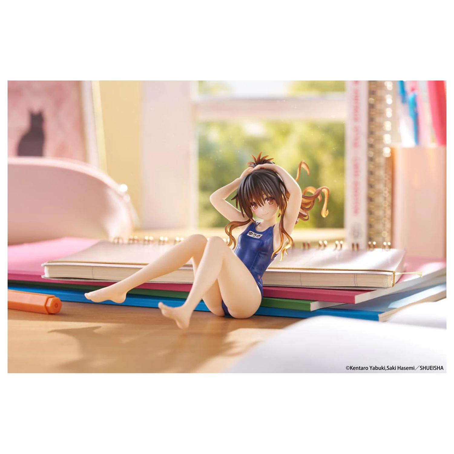 To Love-Ru Darkness Aqua Float Girls Mikan Yuki PVC szobor figura 10 cm  termékfotó