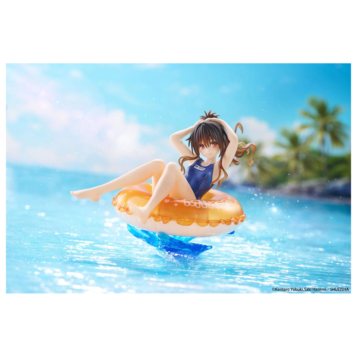 To Love-Ru Darkness Aqua Float Girls Mikan Yuki PVC szobor figura 10 cm  termékfotó