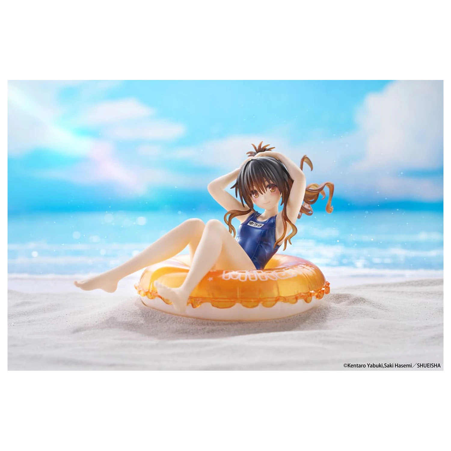 To Love-Ru Darkness Aqua Float Girls Mikan Yuki PVC szobor figura 10 cm  termékfotó
