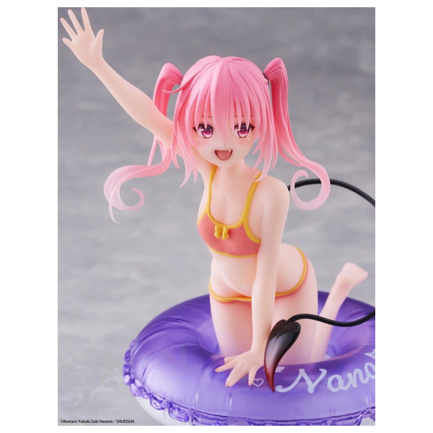 To Love-Ru Darkness Aqua Float Girls PVC figura Nana 10 cm termékfotó