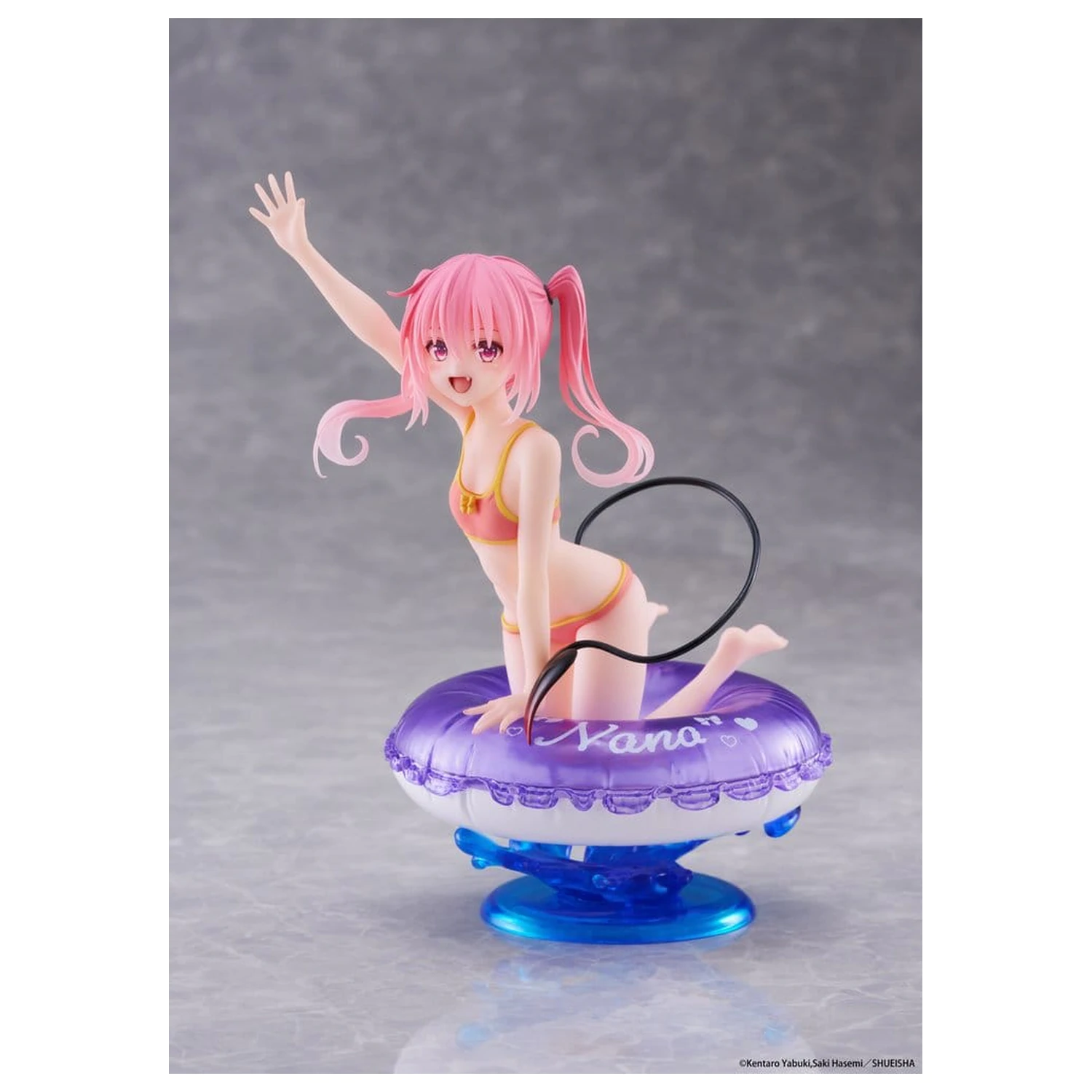 To Love-Ru Darkness Aqua Float Girls PVC figura Nana 10 cm termékfotó