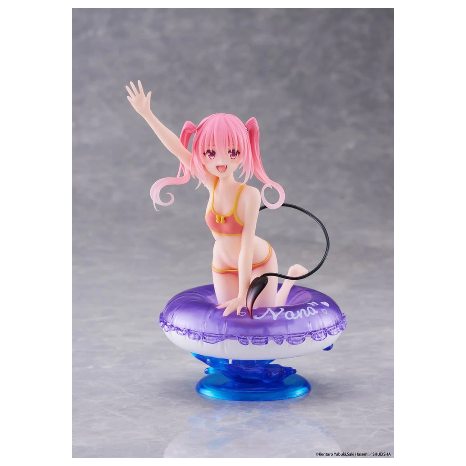 To Love-Ru Darkness Aqua Float Girls PVC figura Nana 10 cm termékfotó