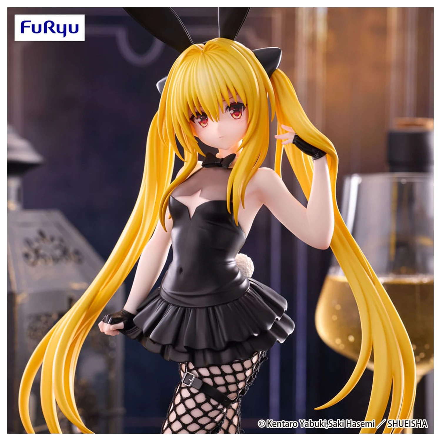 To Love-Ru Darkness BiCute Bunnies Konjiki no Yami PVC szobor figura 26 cm  termékfotó