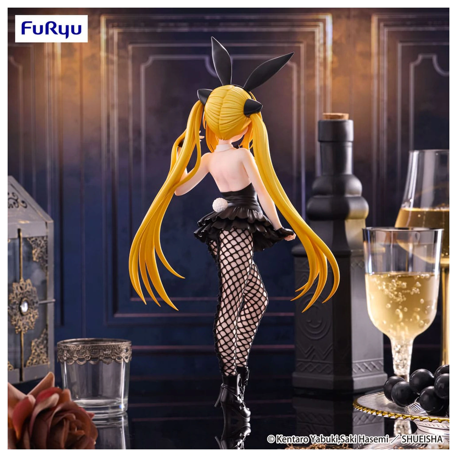 To Love-Ru Darkness BiCute Bunnies Konjiki no Yami PVC szobor figura 26 cm  termékfotó