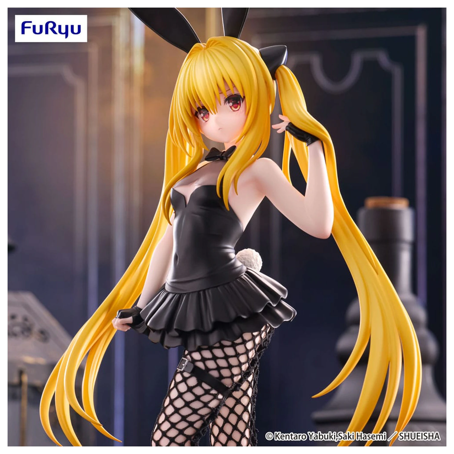 To Love-Ru Darkness BiCute Bunnies Konjiki no Yami PVC szobor figura 26 cm  termékfotó