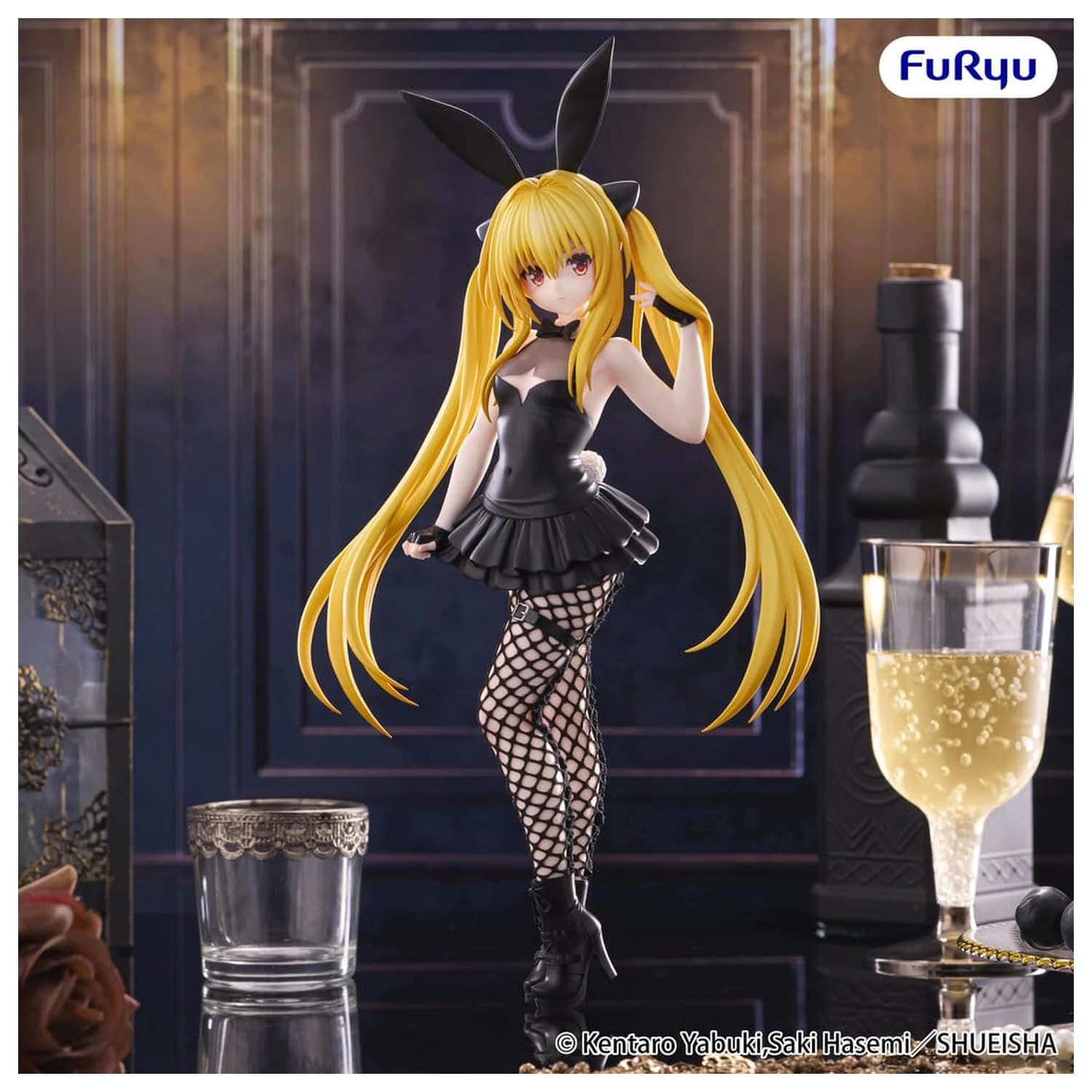 To Love Ru Darkness BiCute Bunnies PVC figura Konjiki no Yami 26 cm termékfotó