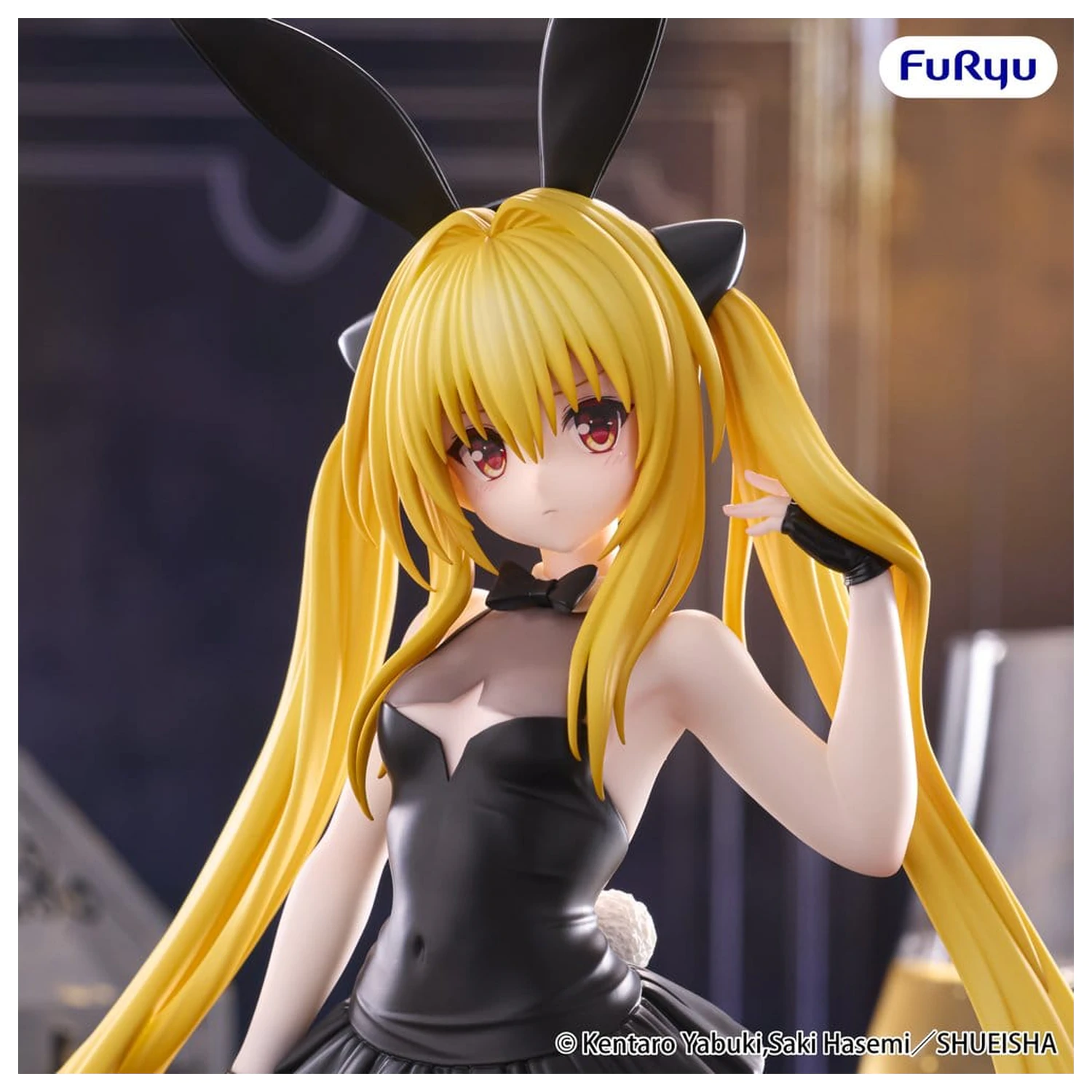 To Love Ru Darkness BiCute Bunnies PVC figura Konjiki no Yami 26 cm termékfotó