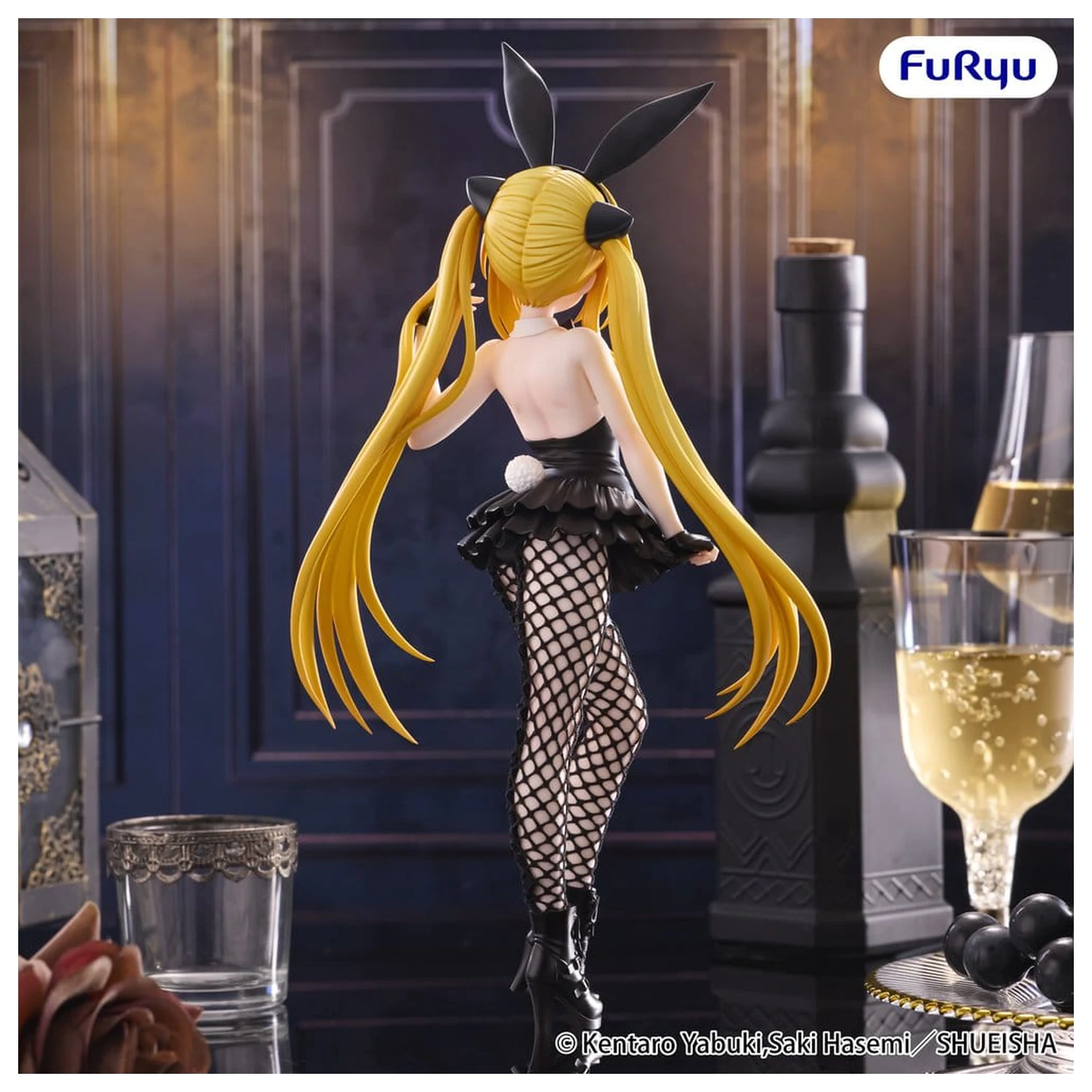 To Love Ru Darkness BiCute Bunnies PVC figura Konjiki no Yami 26 cm termékfotó