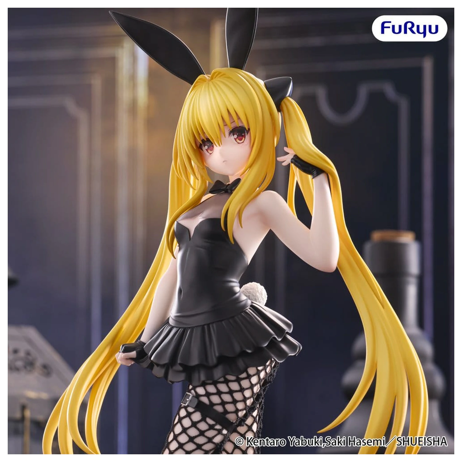 To Love Ru Darkness BiCute Bunnies PVC figura Konjiki no Yami 26 cm termékfotó