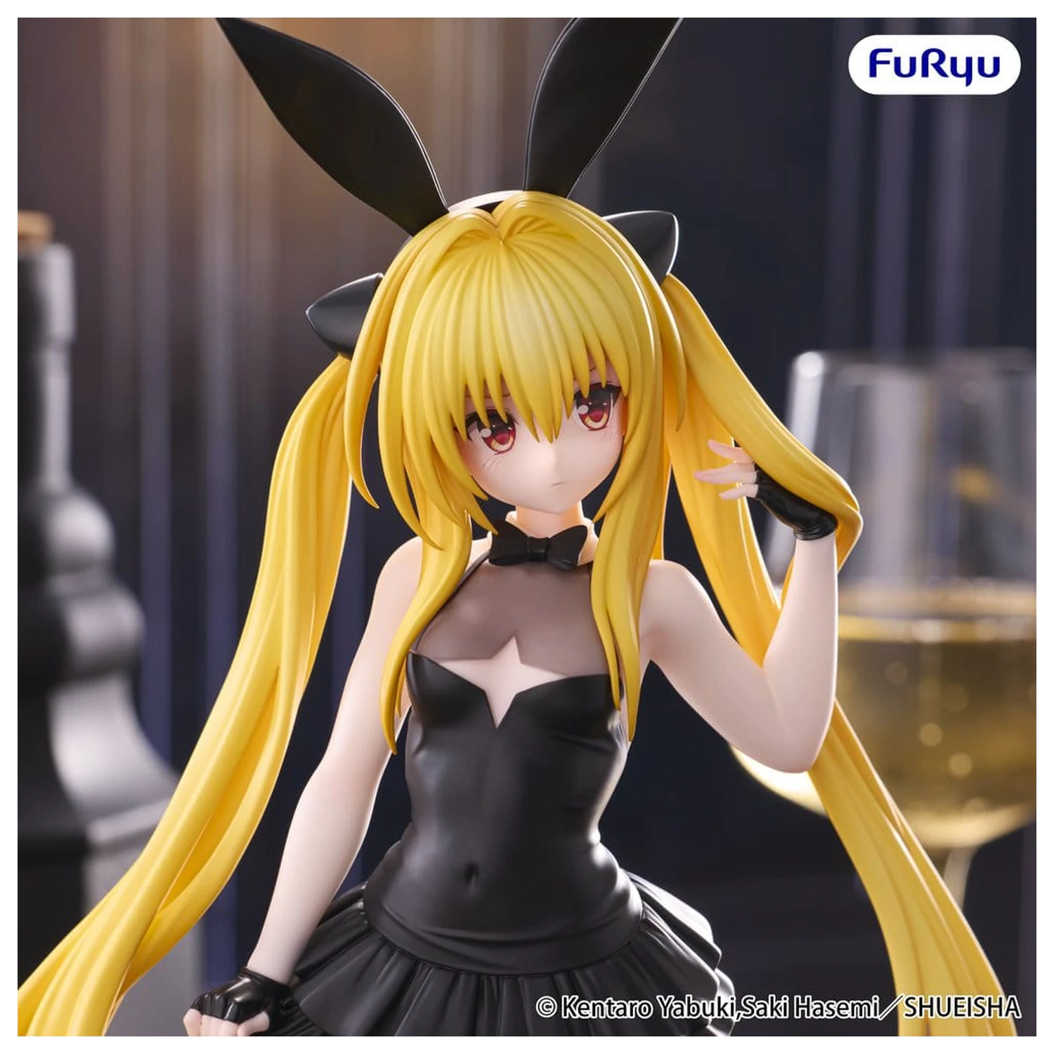 To Love Ru Darkness BiCute Bunnies PVC figura Konjiki no Yami 26 cm termékfotó