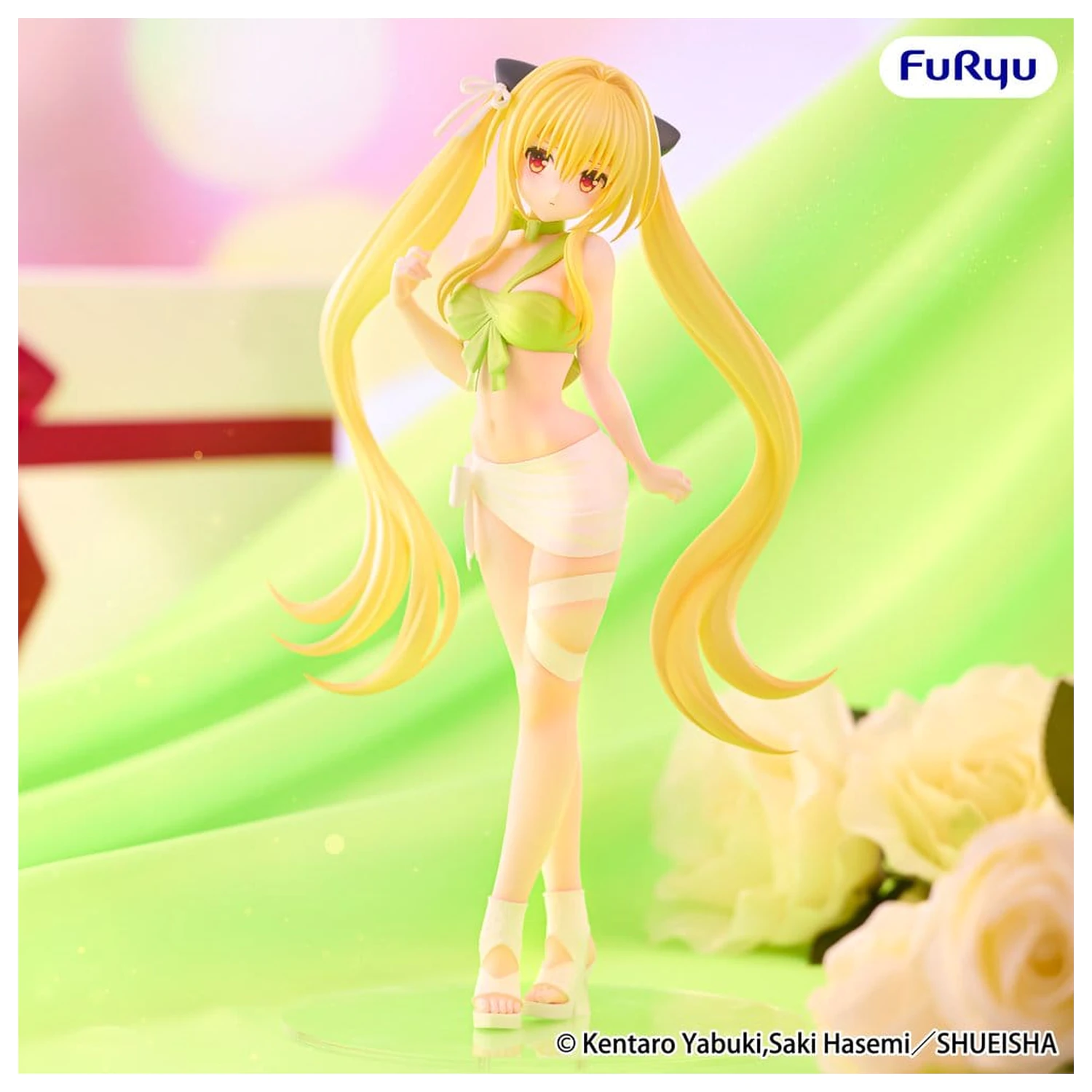 To Love-Ru Darkness BiCute Ribbons Konjiki no Yami PVC szobor figura 26 cm  termékfotó