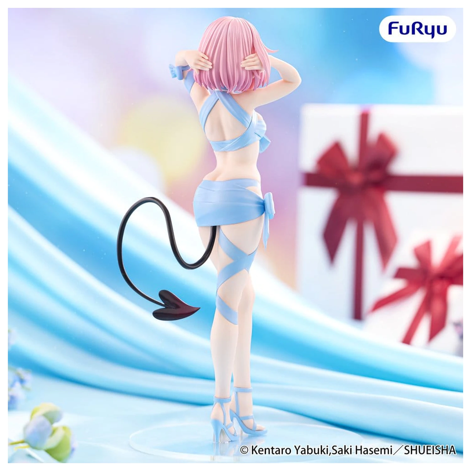 To Love Ru Darkness BiCute Ribbons Momo Belia Deviluke PVC figura 26 cm termékfotó