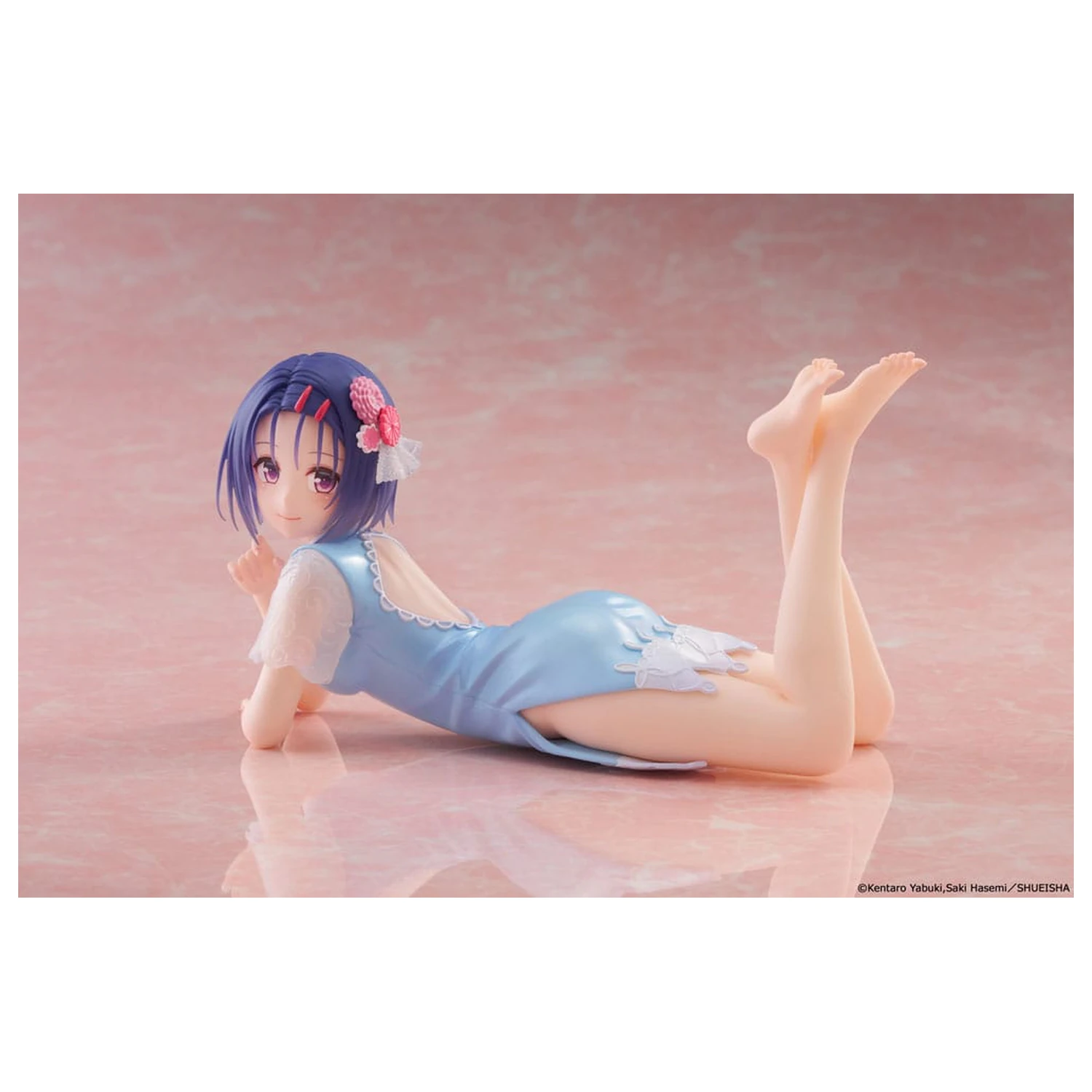 To Love-Ru Darkness Desktop Cute figura Haruna Sairenji (China Dress Ver.) PVC szobor figura 13 cm       termékfotó