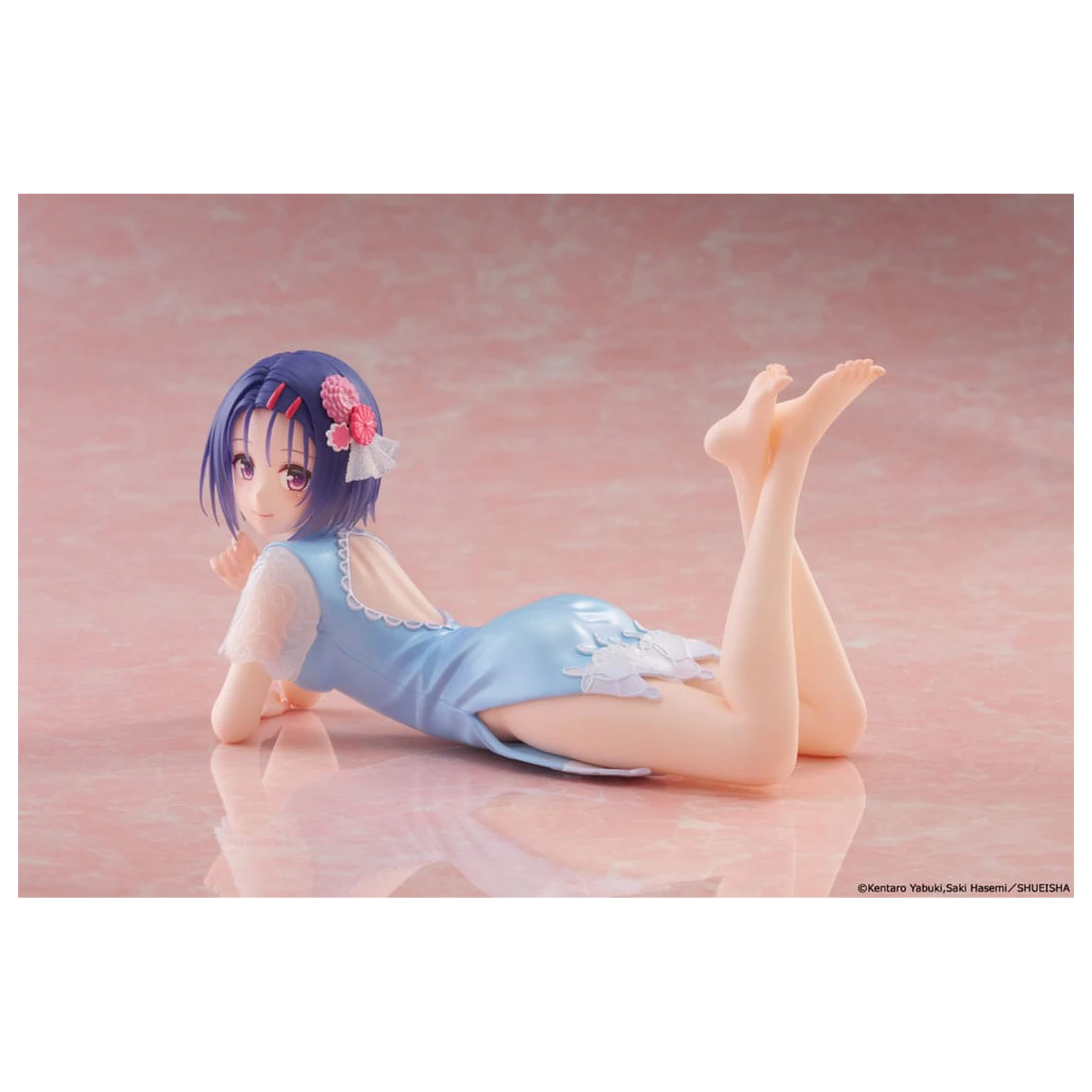 To Love-Ru Darkness Desktop Cute figura Haruna Sairenji (China Dress Ver.) PVC szobor figura 13 cm       termékfotó