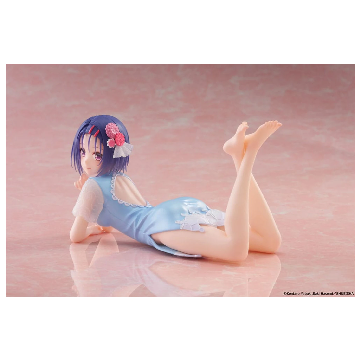 To Love-Ru Darkness Desktop Cute figura Haruna Sairenji (China Dress Ver.) PVC szobor figura 13 cm       termékfotó