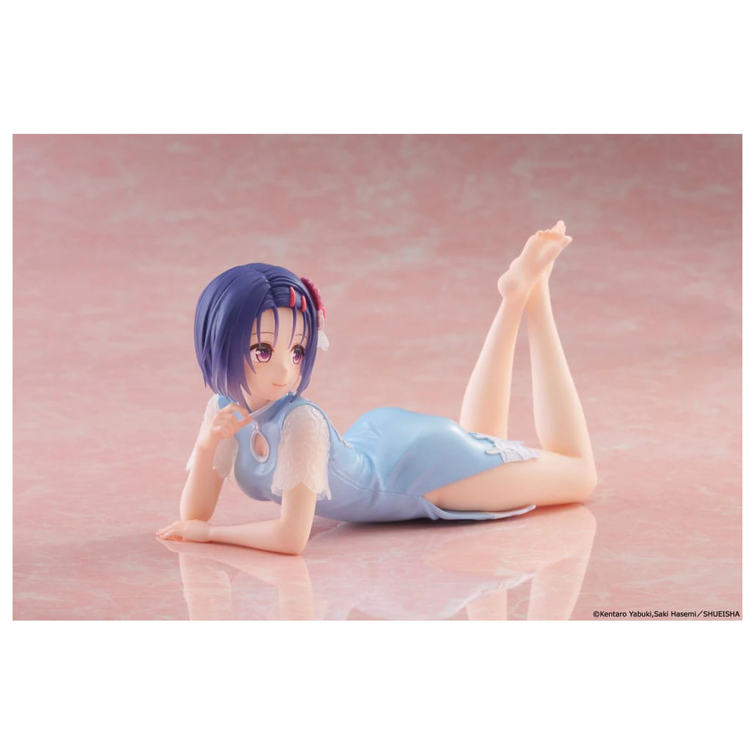 To Love-Ru Darkness Desktop Cute figura Haruna Sairenji (China Dress Ver.) PVC szobor figura 13 cm       termékfotó