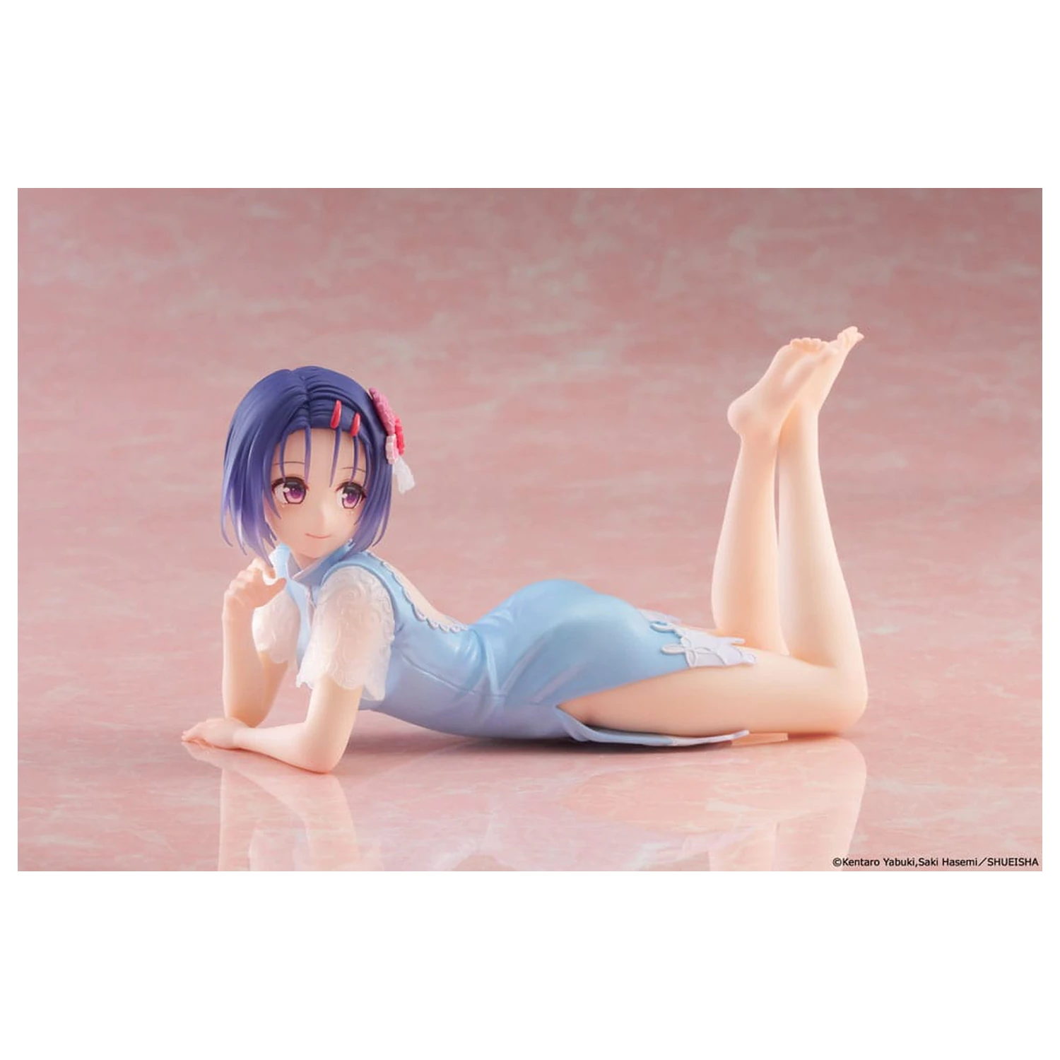 To Love-Ru Darkness Desktop Cute figura Haruna Sairenji (China Dress Ver.) PVC szobor figura 13 cm       termékfotó