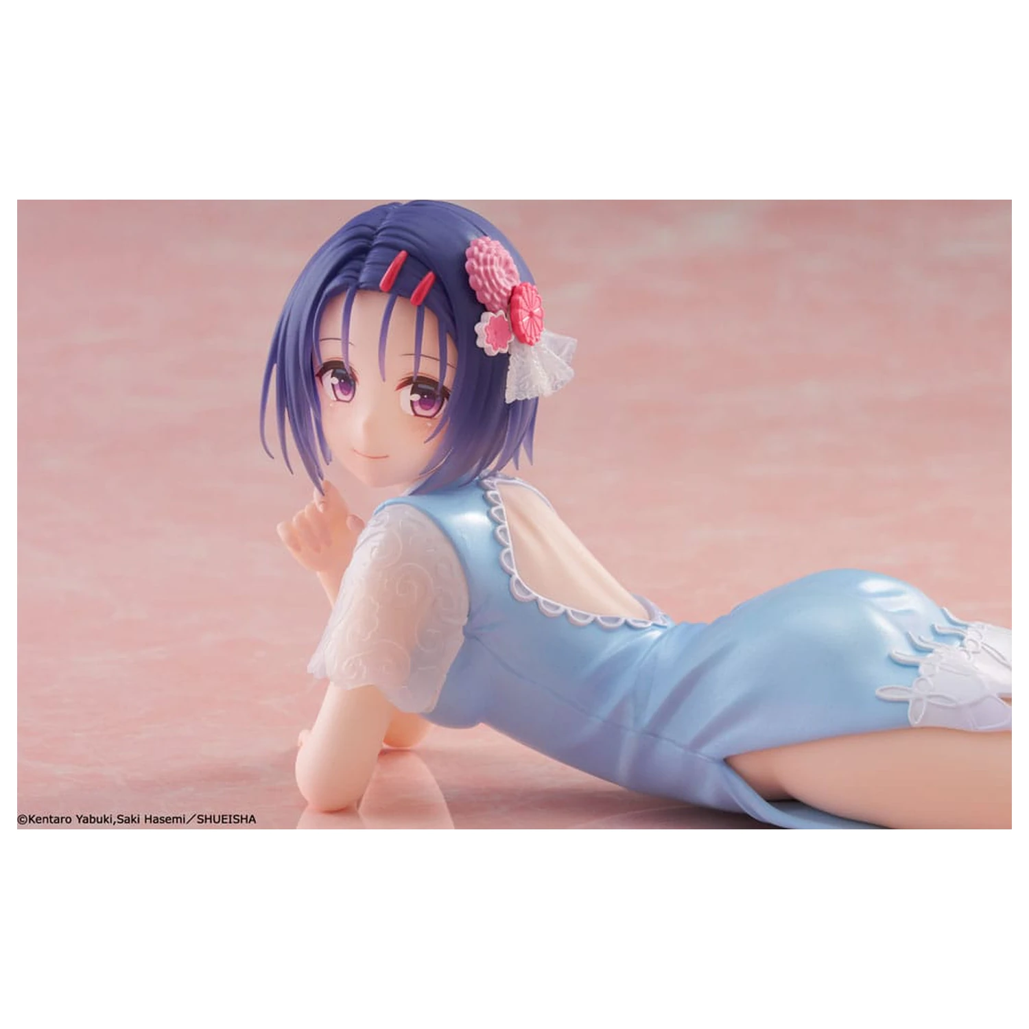 To Love-Ru Darkness Desktop Cute figura Haruna Sairenji (China Dress Ver.) PVC szobor figura 13 cm       termékfotó