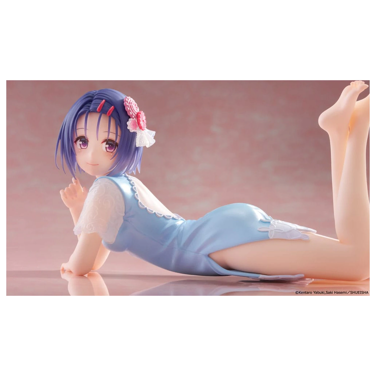 To Love-Ru Darkness Desktop Cute figura Haruna Sairenji (China Dress Ver.) PVC szobor figura 13 cm       termékfotó