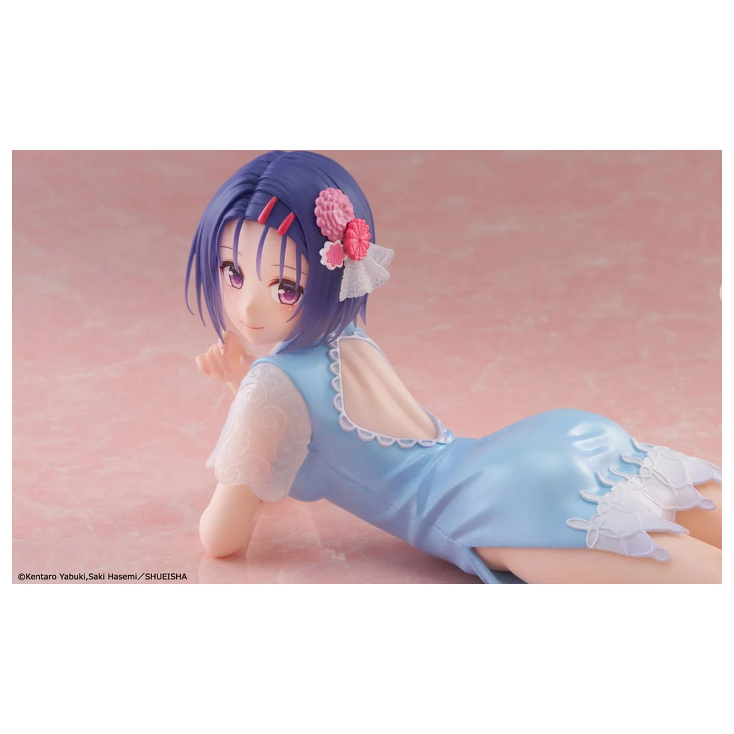 To Love-Ru Darkness Desktop Cute figura Haruna Sairenji (China Dress Ver.) PVC szobor figura 13 cm       termékfotó
