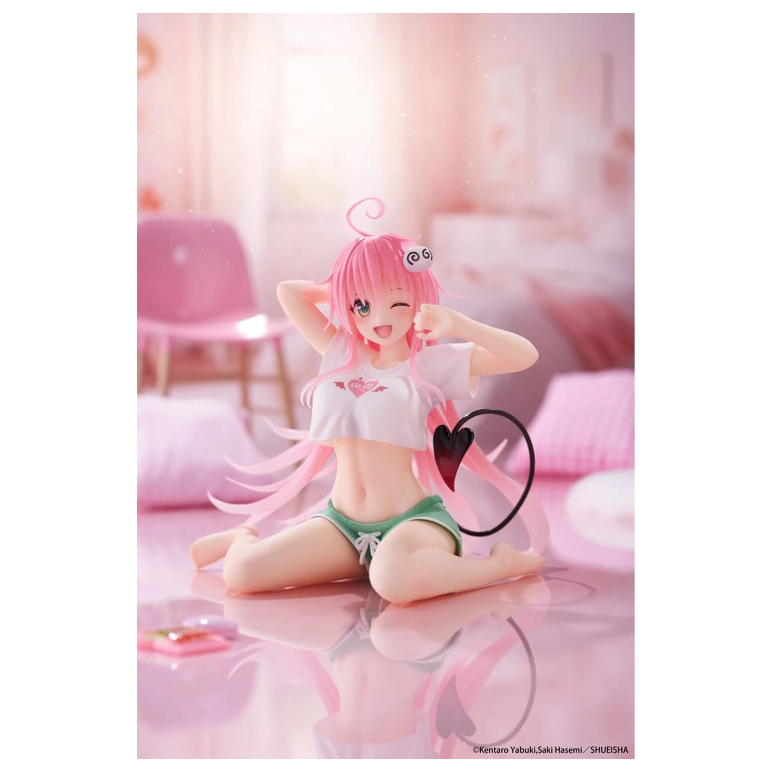 To Love-Ru Darkness Desktop Cute figura Lala Roomwear Ver. PVC szobor figura 13 cm    termékfotó