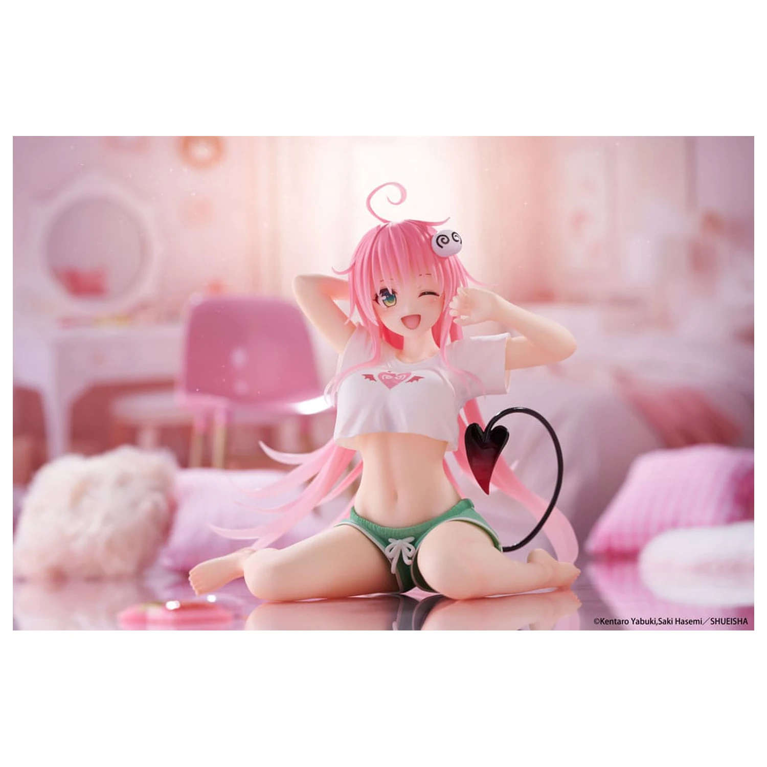 To Love-Ru Darkness Desktop Cute figura Lala Roomwear Ver. PVC szobor figura 13 cm    termékfotó