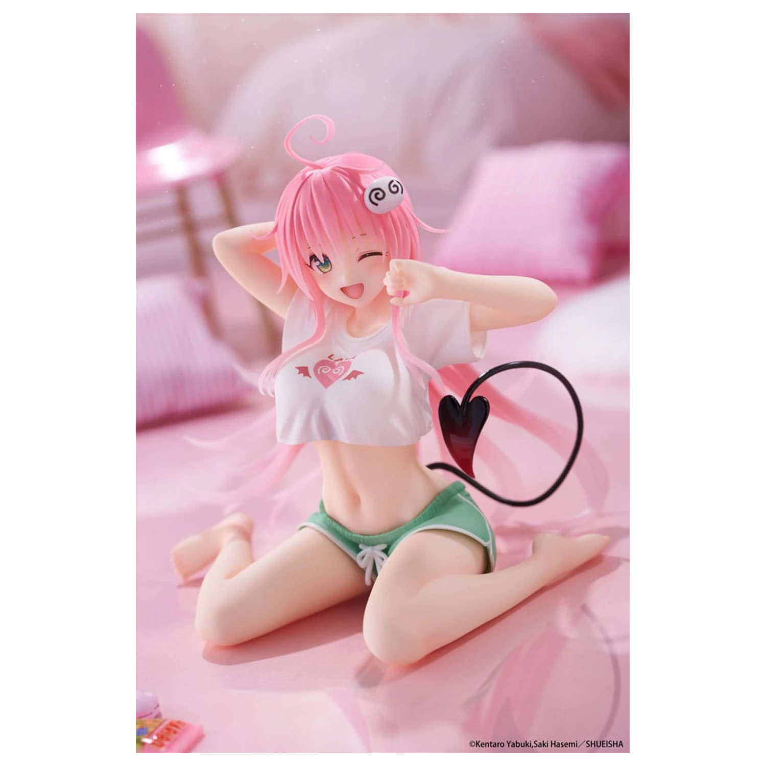 To Love-Ru Darkness Desktop Cute figura Lala Roomwear Ver. PVC szobor figura 13 cm    termékfotó