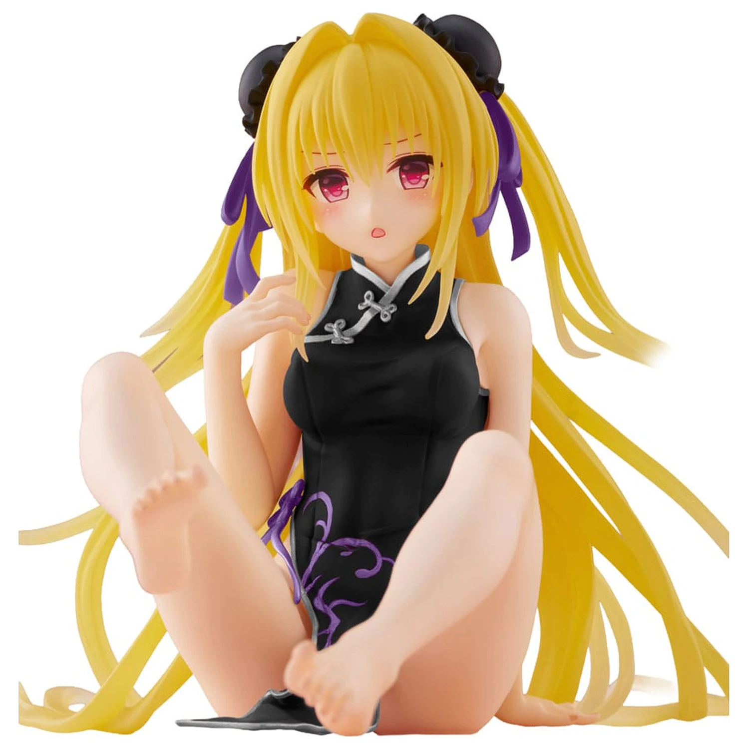 To Love-Ru Darkness Desktop Cute Figure Golden Darkness (China Dress Ver.) Renewal PVC szobor figura 13 cm       termékfotó