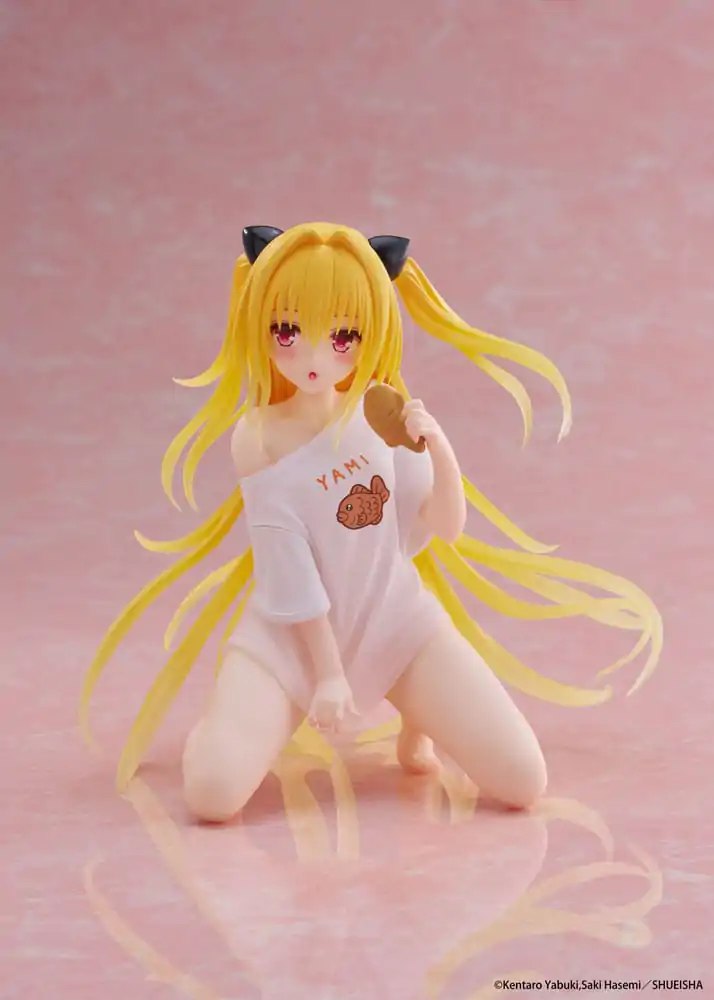 To Love-Ru Darkness Desktop Cute Figure Golden Darkness Roomwear Ver. PVC szobor figura 13 cm    termékfotó