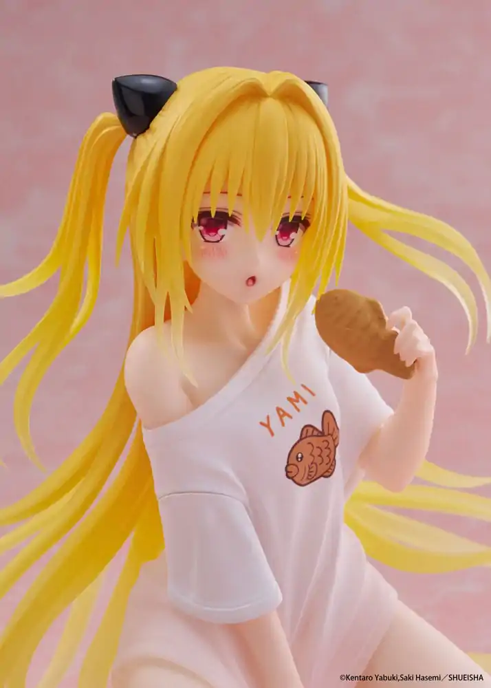 To Love-Ru Darkness Desktop Cute Figure Golden Darkness Roomwear Ver. PVC szobor figura 13 cm    termékfotó