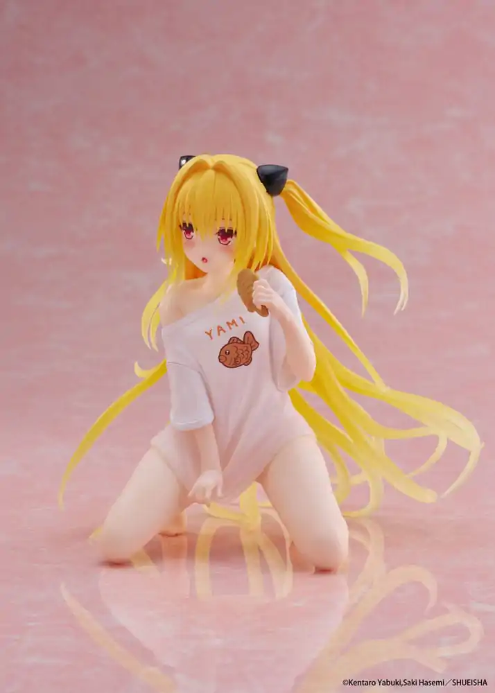 To Love-Ru Darkness Desktop Cute Figure Golden Darkness Roomwear Ver. PVC szobor figura 13 cm    termékfotó
