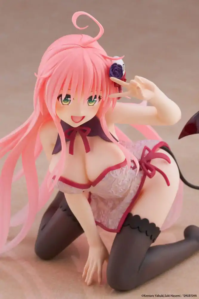 To Love-Ru Darkness Desktop Cute Figure Lala Chinese Dress Ver. PVC szobor figura 13 cm termékfotó