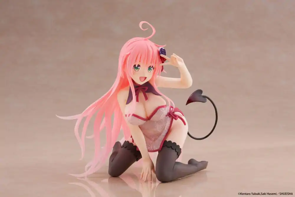 To Love-Ru Darkness Desktop Cute Figure Lala Chinese Dress Ver. PVC szobor figura 13 cm termékfotó