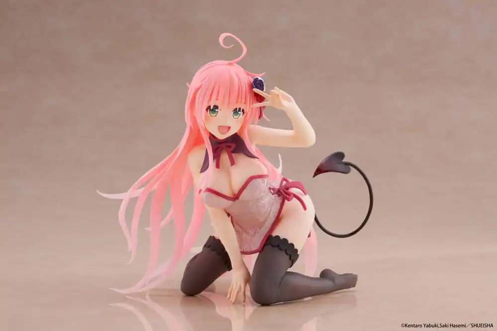 To Love-Ru Darkness Desktop Cute Figure Lala Chinese Dress Ver. PVC szobor figura 13 cm termékfotó