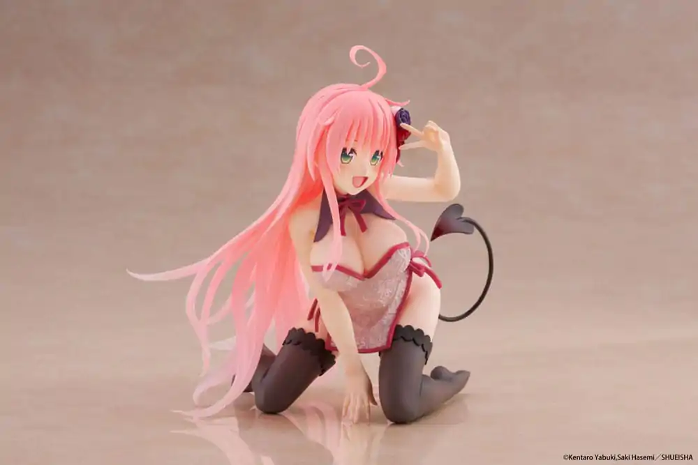 To Love-Ru Darkness Desktop Cute Figure Lala Chinese Dress Ver. PVC szobor figura 13 cm termékfotó