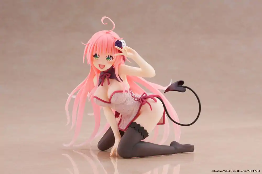 To Love-Ru Darkness Desktop Cute Figure Lala Chinese Dress Ver. PVC szobor figura 13 cm termékfotó