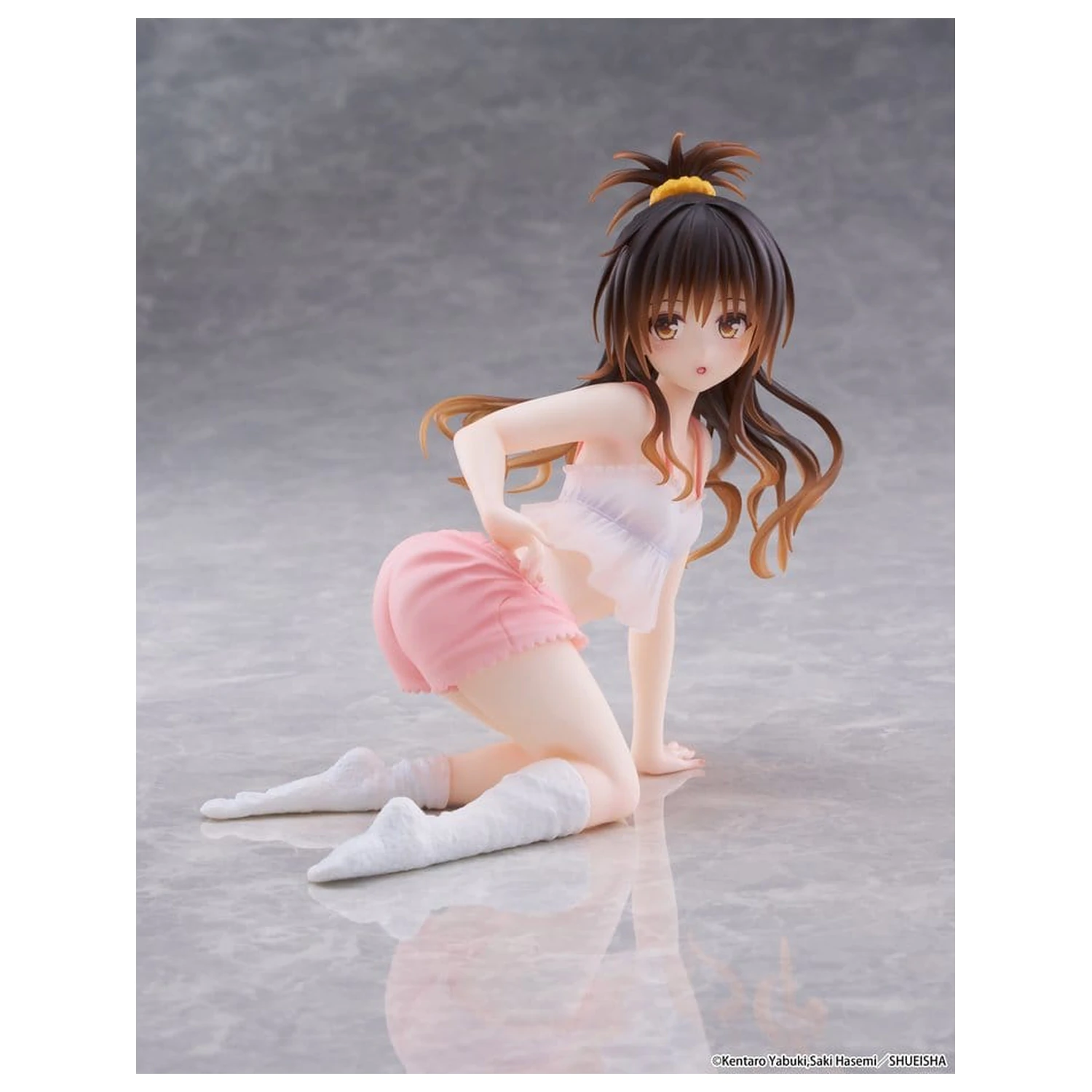 To Love-Ru Darkness Desktop Cute Mikan Yuki (Roomwear Ver.) PVC figura 13 cm termékfotó