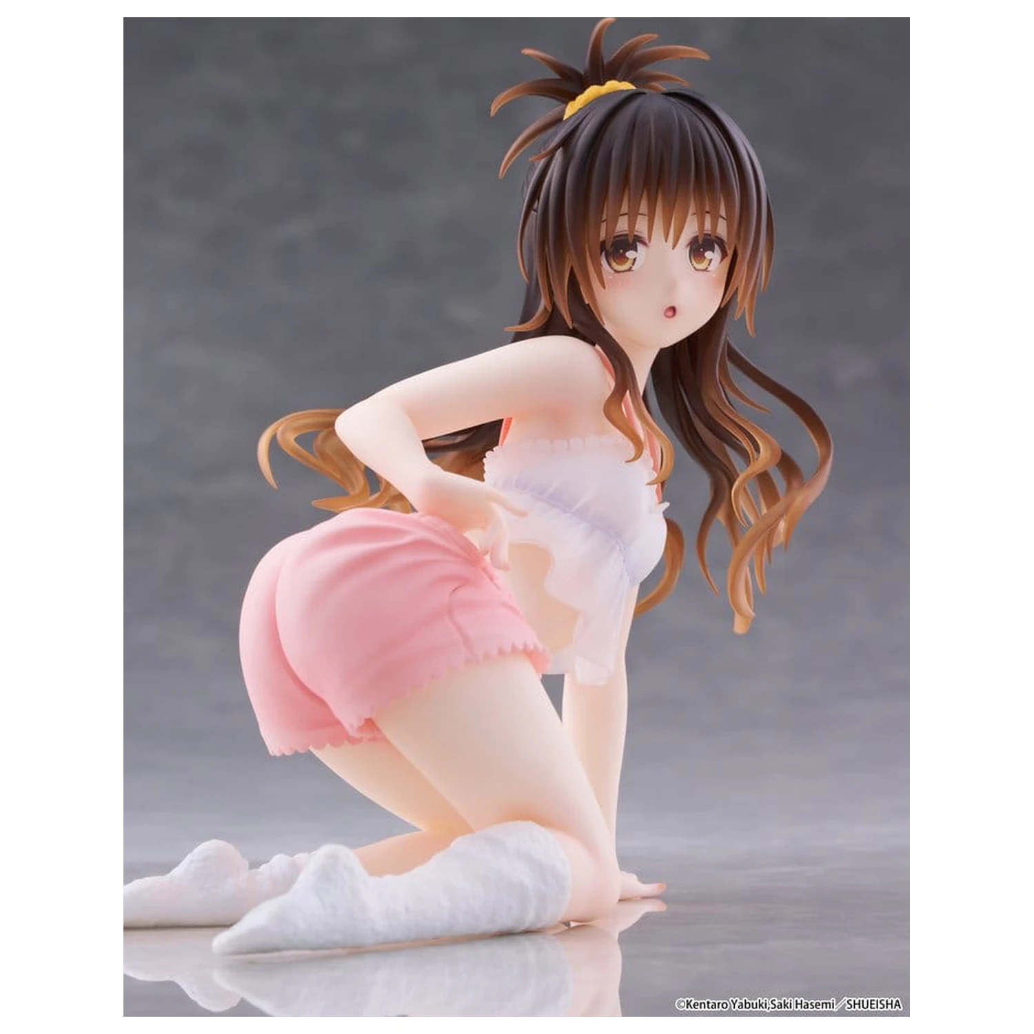 To Love-Ru Darkness Desktop Cute Mikan Yuki (Roomwear Ver.) PVC figura 13 cm termékfotó