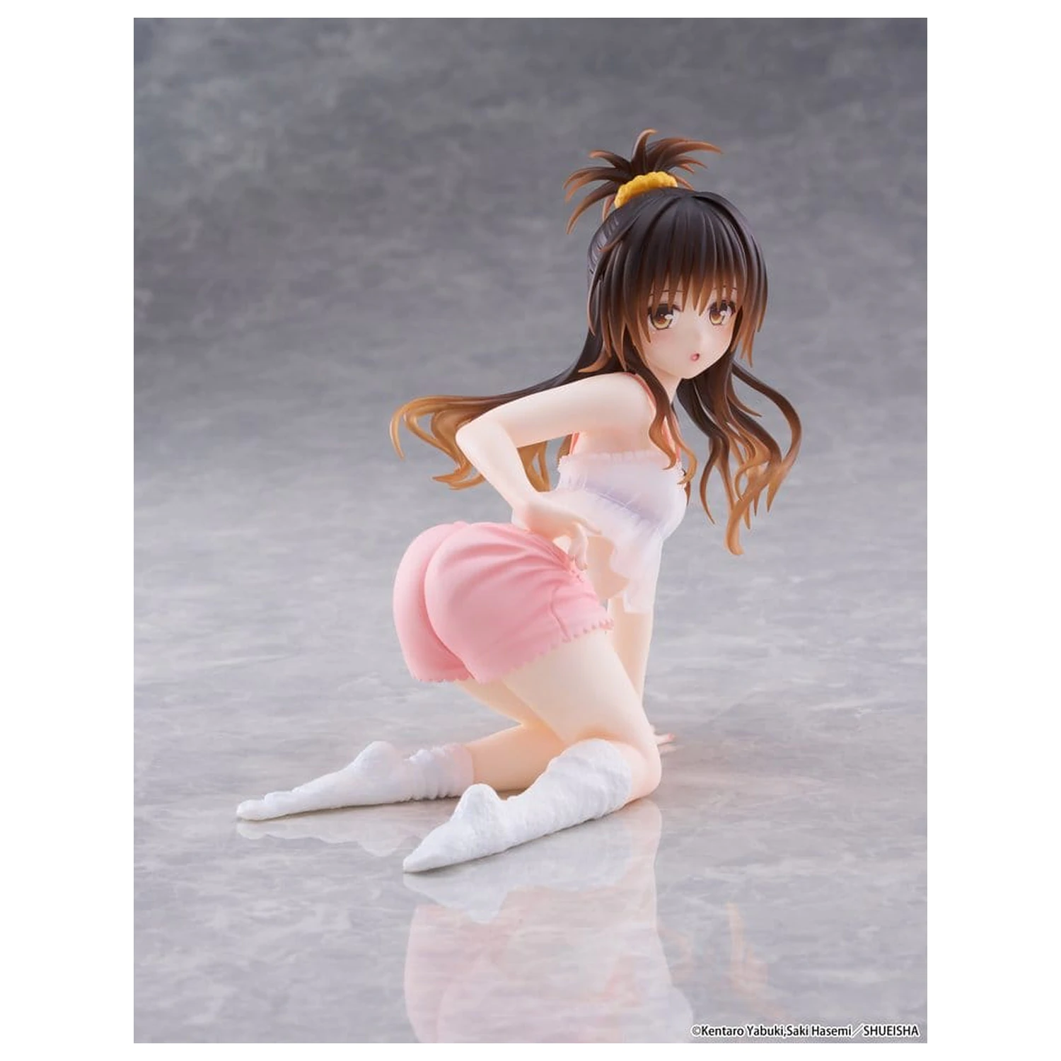 To Love-Ru Darkness Desktop Cute Mikan Yuki (Roomwear Ver.) PVC figura 13 cm termékfotó
