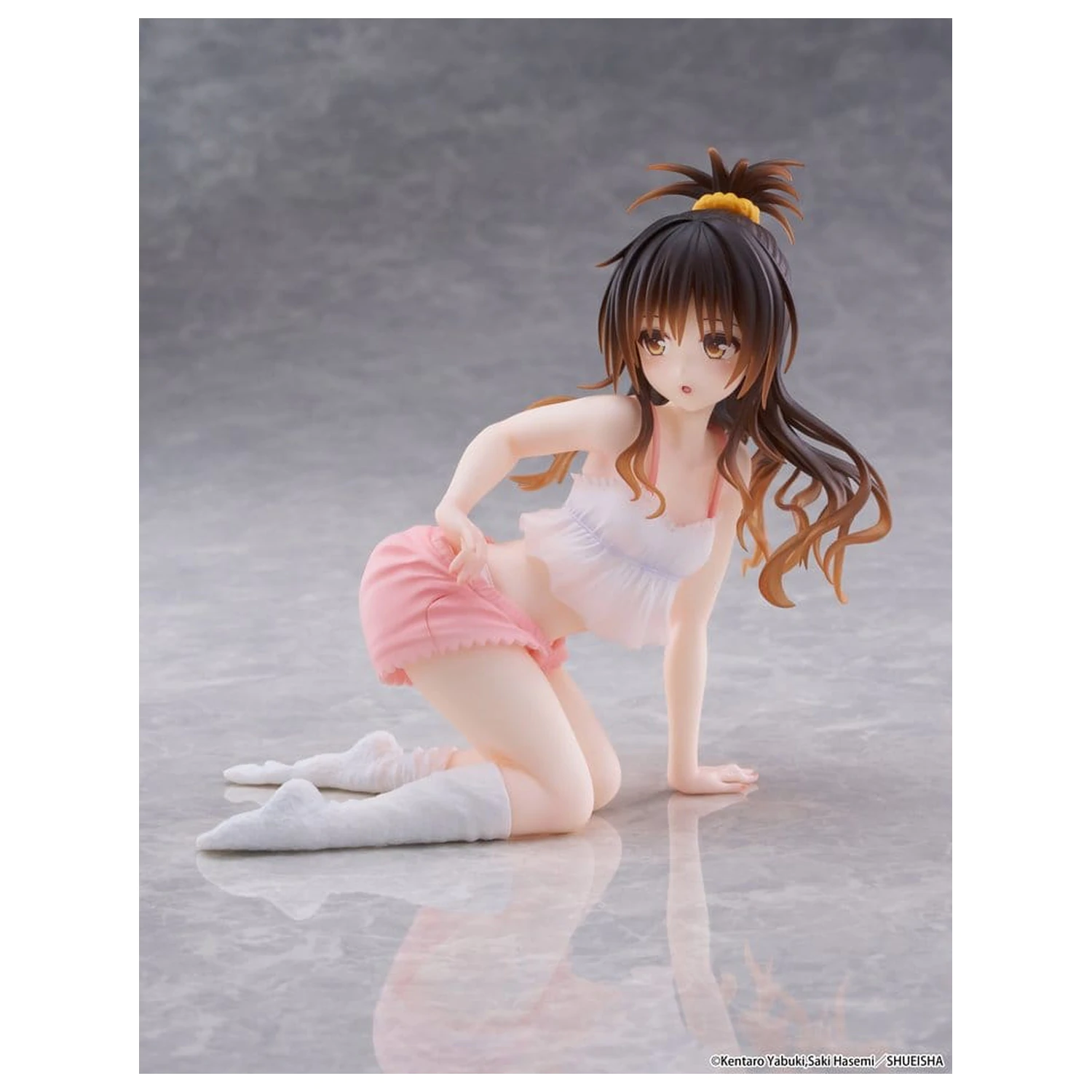 To Love-Ru Darkness Desktop Cute Mikan Yuki (Roomwear Ver.) PVC figura 13 cm termékfotó