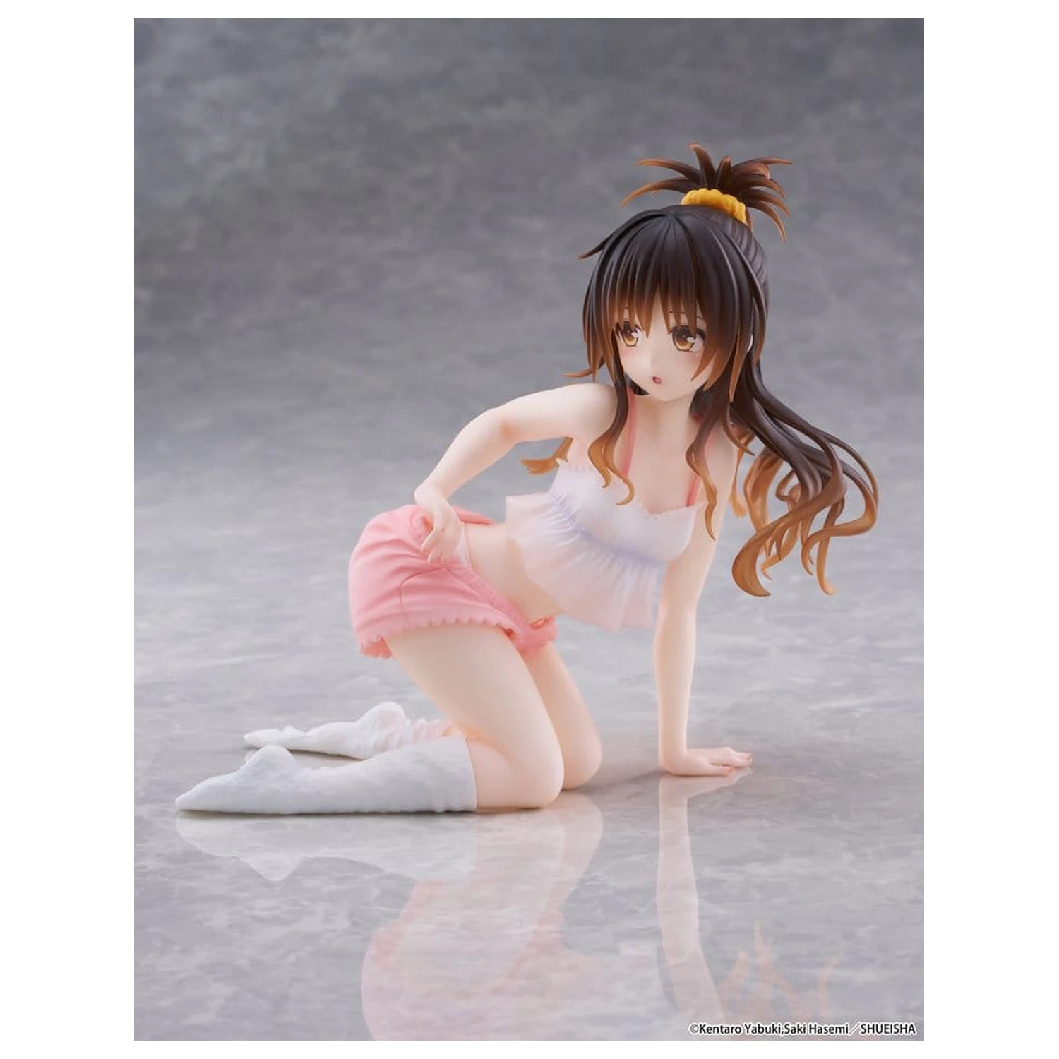 To Love-Ru Darkness Desktop Cute Mikan Yuki (Roomwear Ver.) PVC figura 13 cm termékfotó