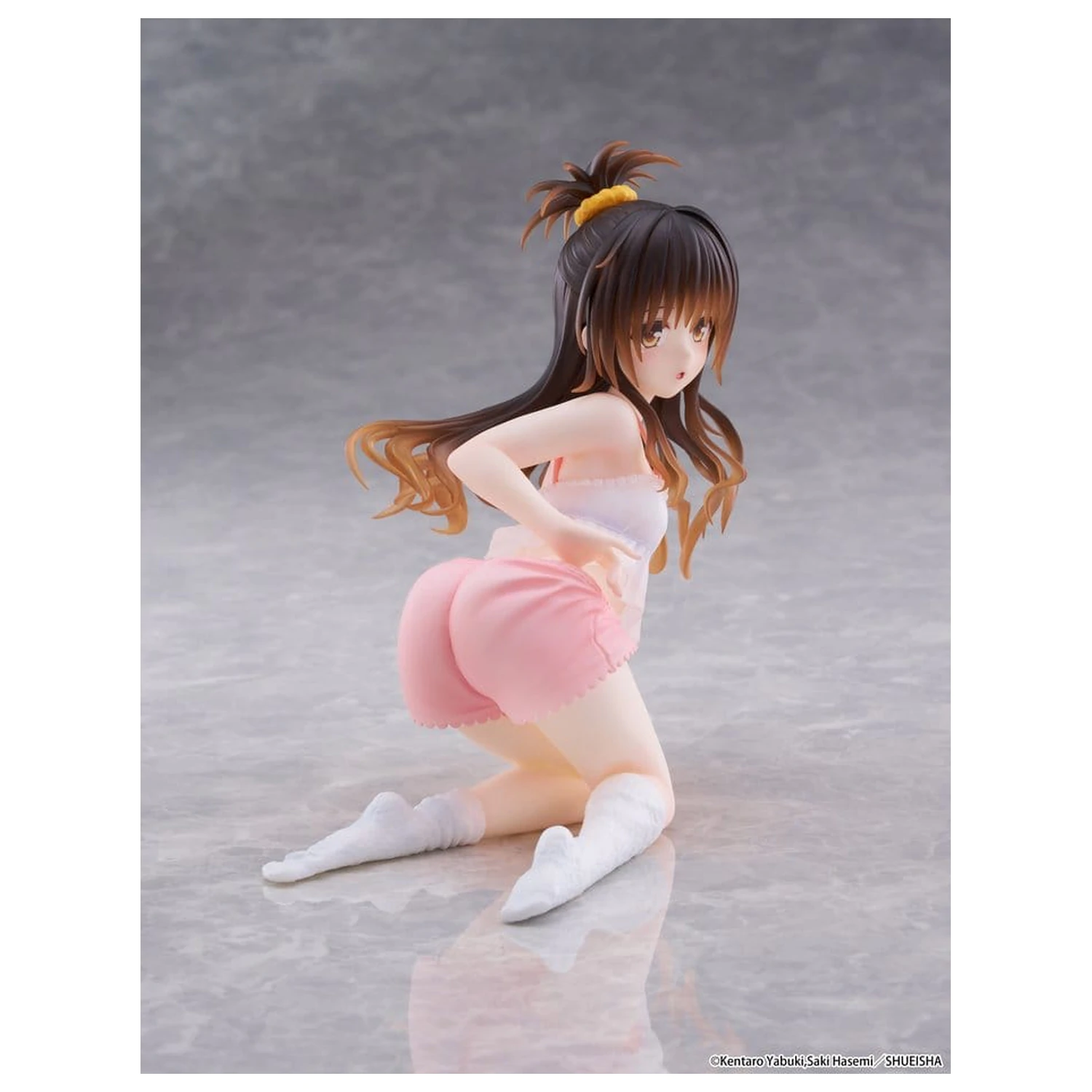 To Love-Ru Darkness Desktop Cute Mikan Yuki (Roomwear Ver.) PVC figura 13 cm termékfotó