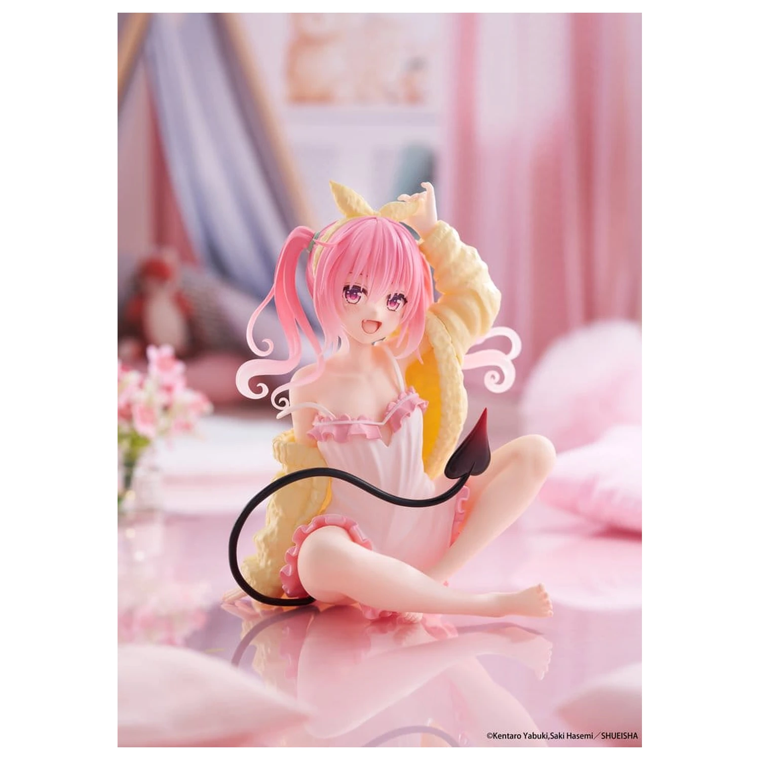 To Love-Ru Darkness Desktop Cute Nana Room wear Ver. PVC szobor figura 13 cm  termékfotó