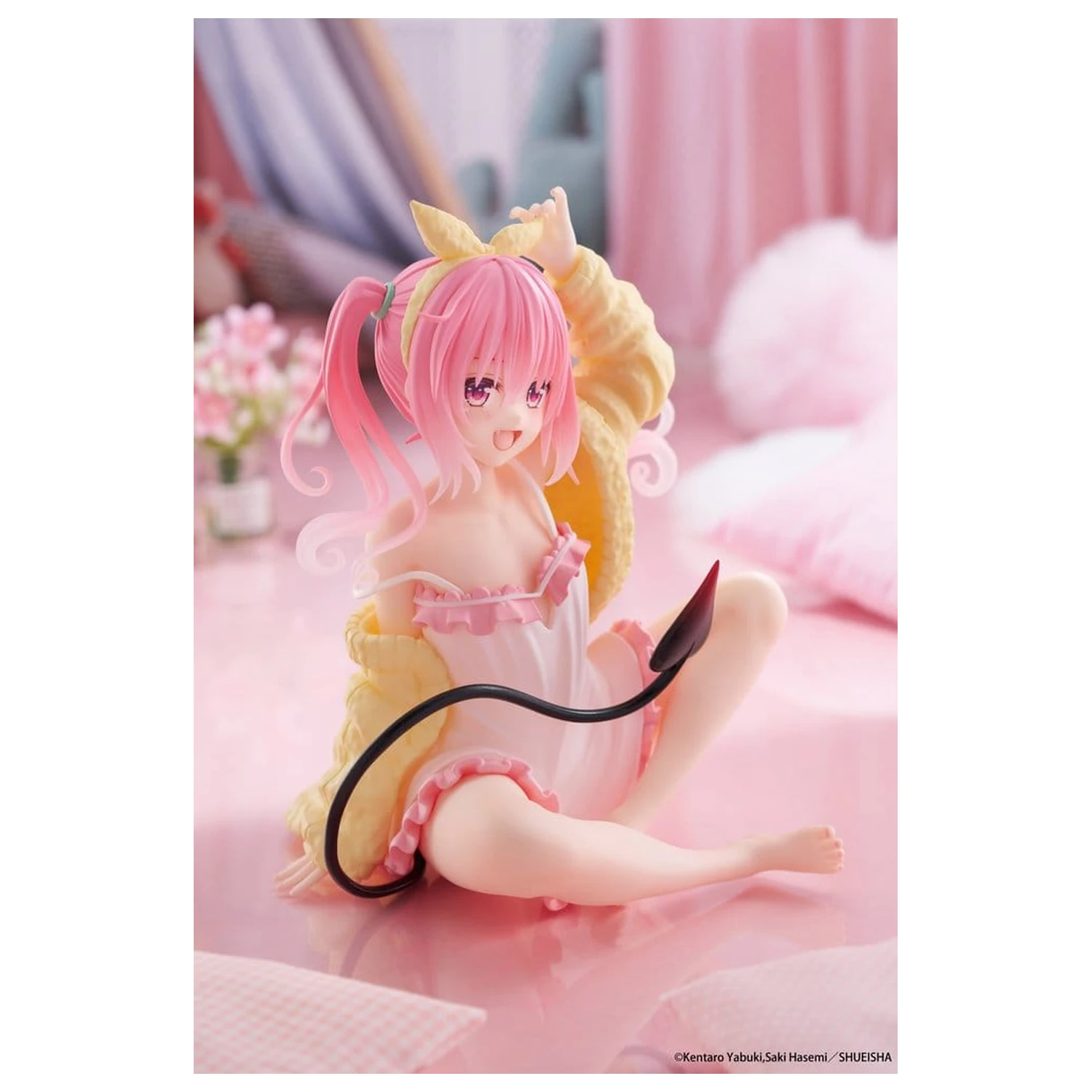 To Love-Ru Darkness Desktop Cute Nana Room wear Ver. PVC szobor figura 13 cm  termékfotó