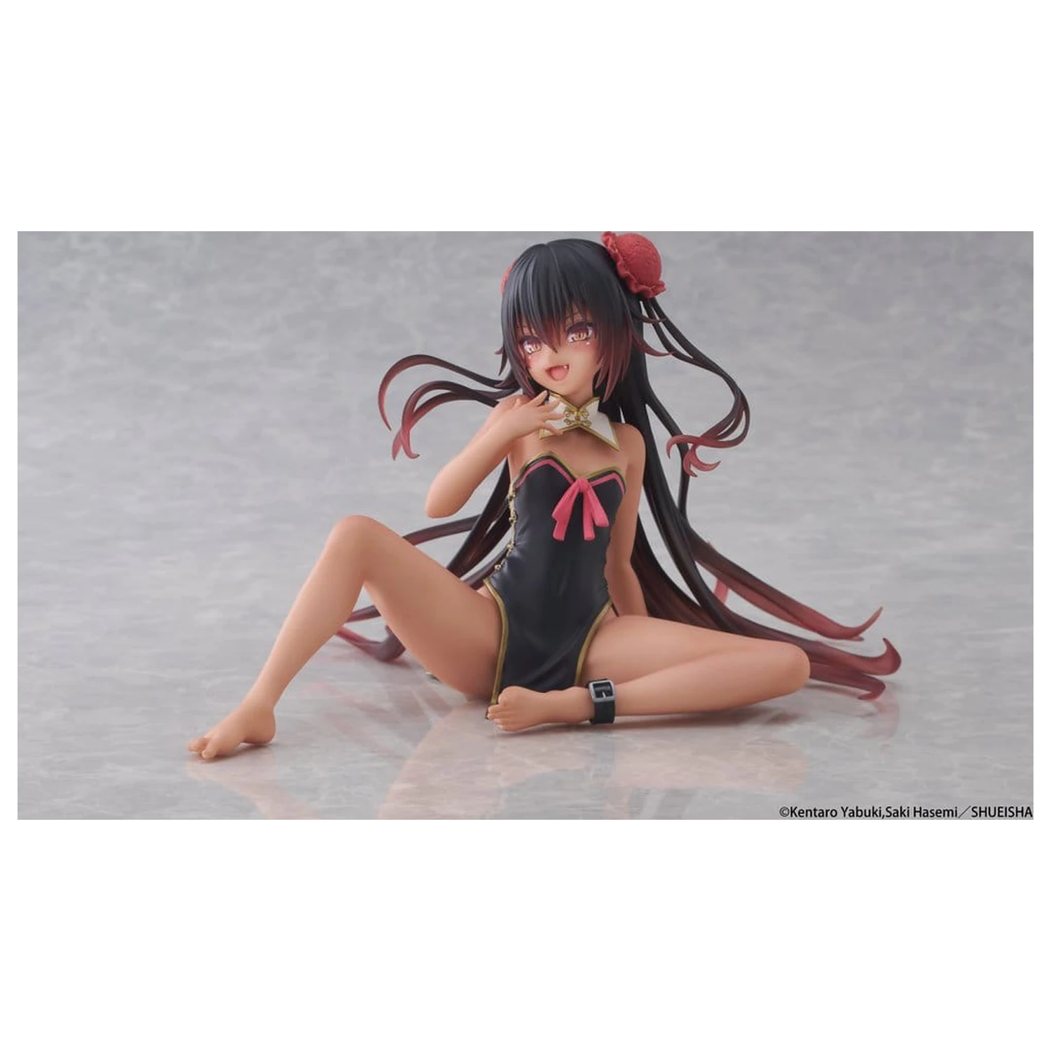 To Love-Ru Darkness Desktop Cute Nemesis (Chinese Dress Ver.) PVC figura 13 cm termékfotó
