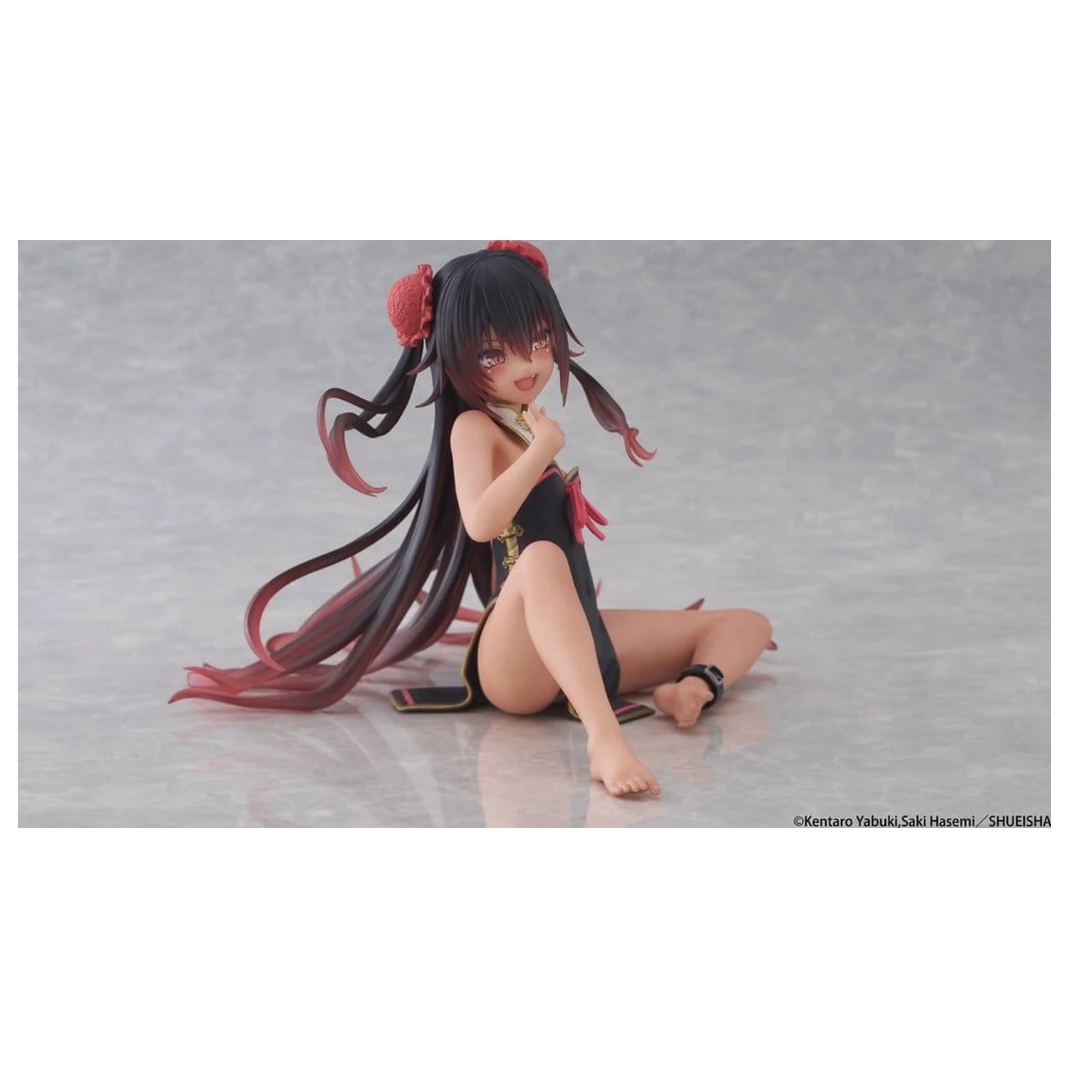 To Love-Ru Darkness Desktop Cute Nemesis (Chinese Dress Ver.) PVC figura 13 cm termékfotó