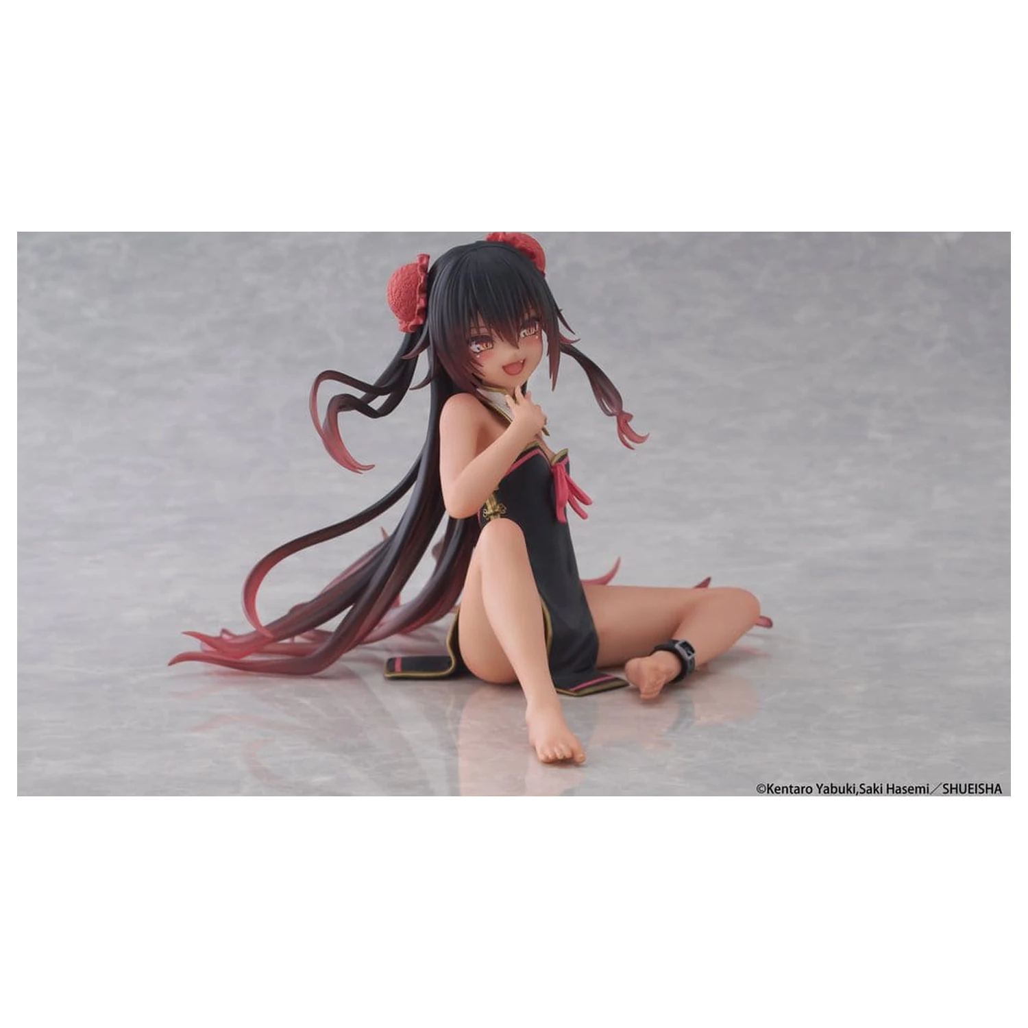 To Love-Ru Darkness Desktop Cute Nemesis (Chinese Dress Ver.) PVC figura 13 cm termékfotó