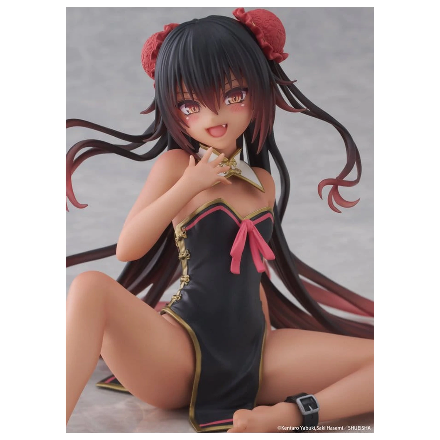 To Love-Ru Darkness Desktop Cute Nemesis (Chinese Dress Ver.) PVC figura 13 cm termékfotó