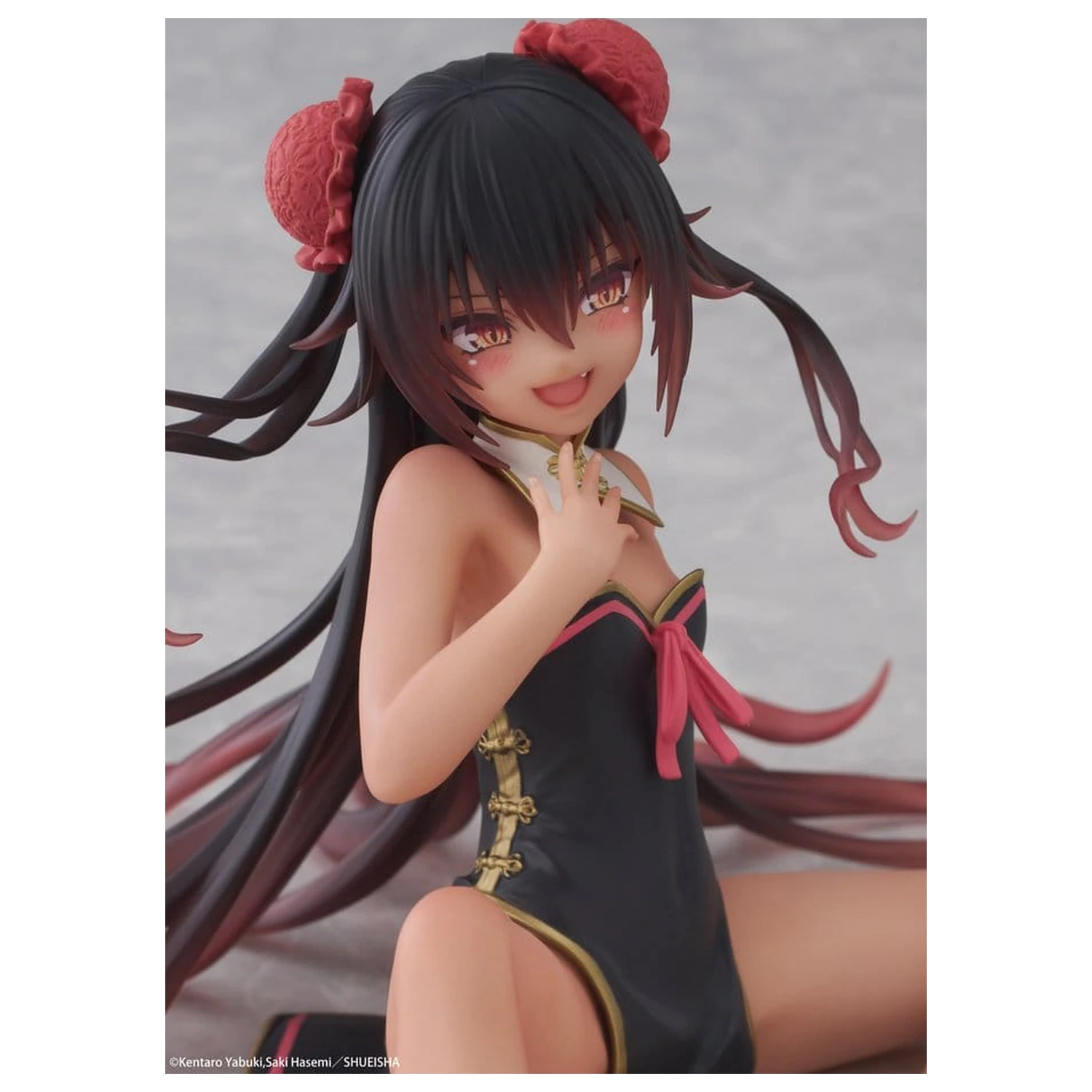 To Love-Ru Darkness Desktop Cute Nemesis (Chinese Dress Ver.) PVC figura 13 cm termékfotó